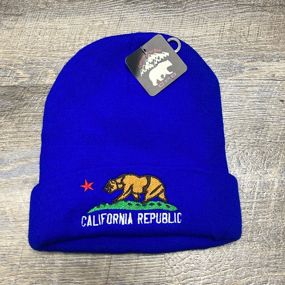 California Blue Beanie